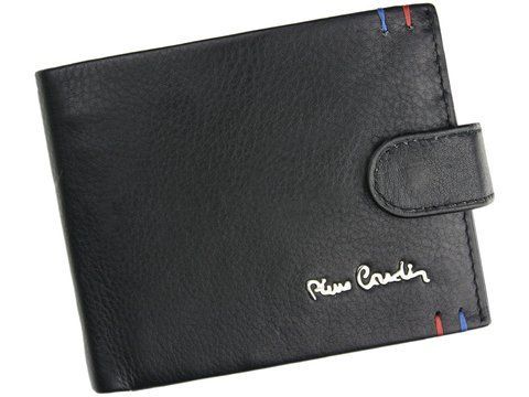 Чоловічий шкіряний гаманець Pierre Cardin CD TILAK22 324A RFID Чорний - CD TILAK22 324A RFID фото