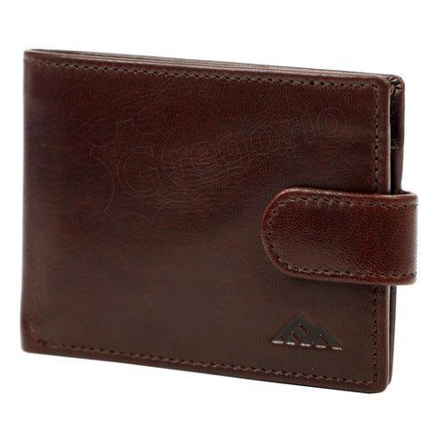 Чоловічий шкіряний гаманець EL FORREST 916-28 RFID Коричневий - 916-28 RFID фото